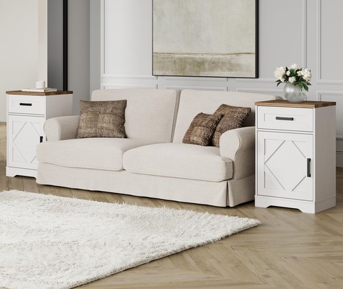 Farmhouse end table 2pc - 32",
